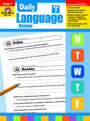 cover image of Daily Language Review